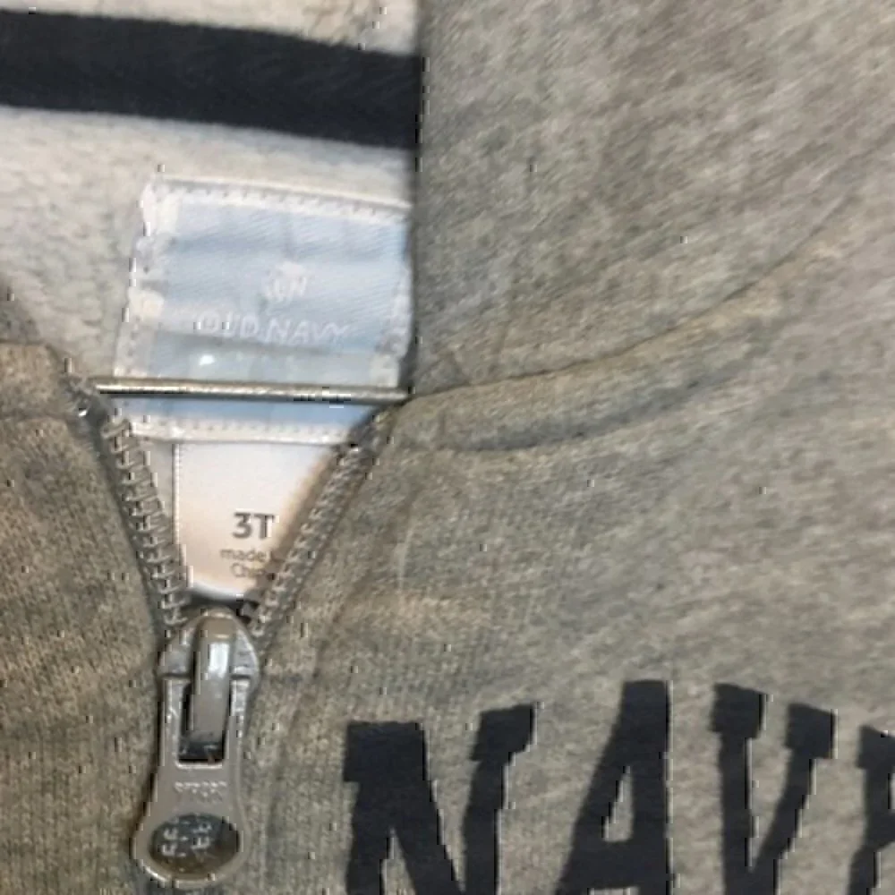 Boys size 3T Old Navy jacket gray navy
